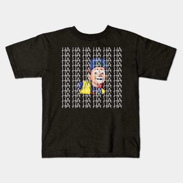 joker smile face Kids T-Shirt by TOPTshirt